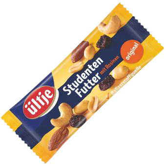 Ültje Studentenfutter Original mit Rosinen 20x 50 g